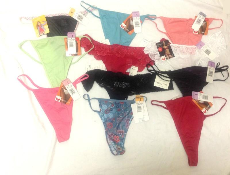 New Womens/Ladies VASSARETTE THONG/ HIPSTERS / BIKINIS PANTIES COLORS Size 5-9