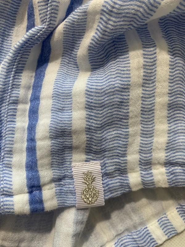 NEW Womens Size XL Tommy Bahama Villa Solstice Striped Tie Waist Midi Dress $178