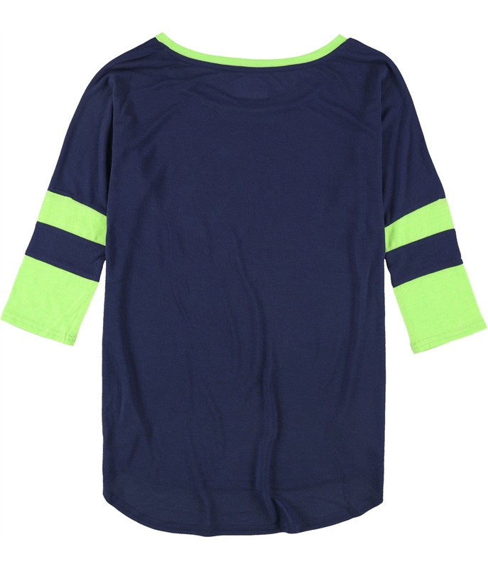 NFL Womens Seattle Seahawks Graphic T-Shirt Blue Medium