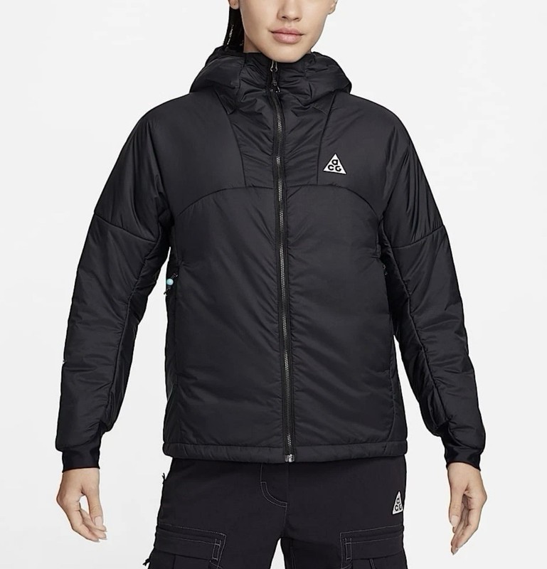 Nike ACG Jacket Womens Size XL Therma-FIT ADV PrimaLoft Black DQ5840-011 NEW