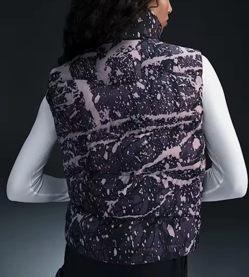 Nike ACG Lunar Lake Therma FIT ADV Women Size XS Vest Black Purple FV7331-573