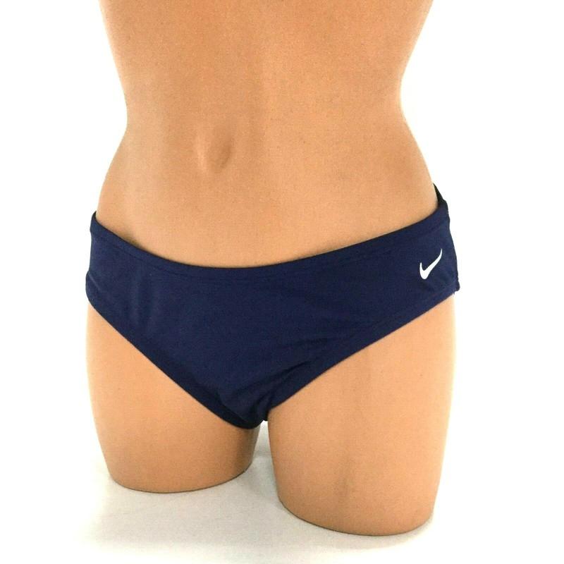 Nike Bikini Swimsuit Bottom Women's Core Low Rise Swim Bottom TESS0165 Navy
