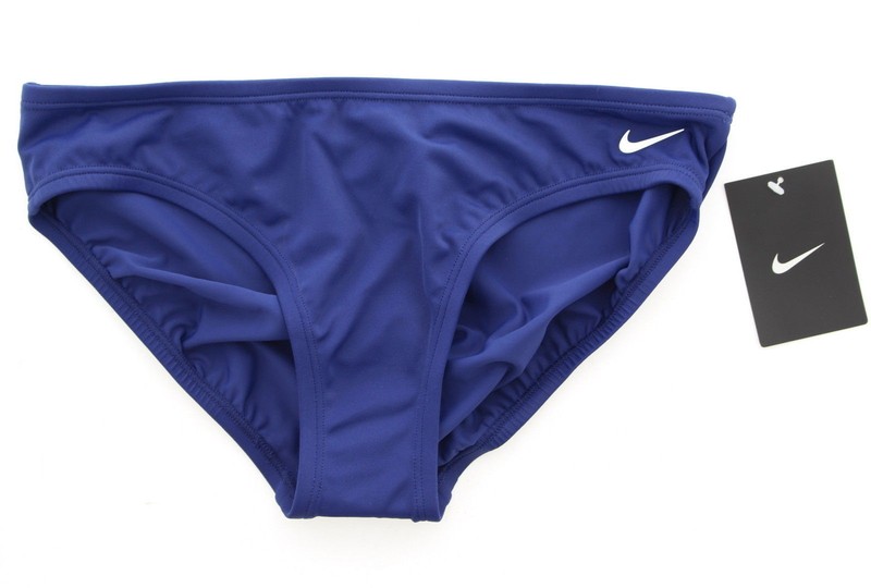 Nike Bikini Swimsuit Bottom Women's Core Low Rise Swim Bottom TESS0165 Navy