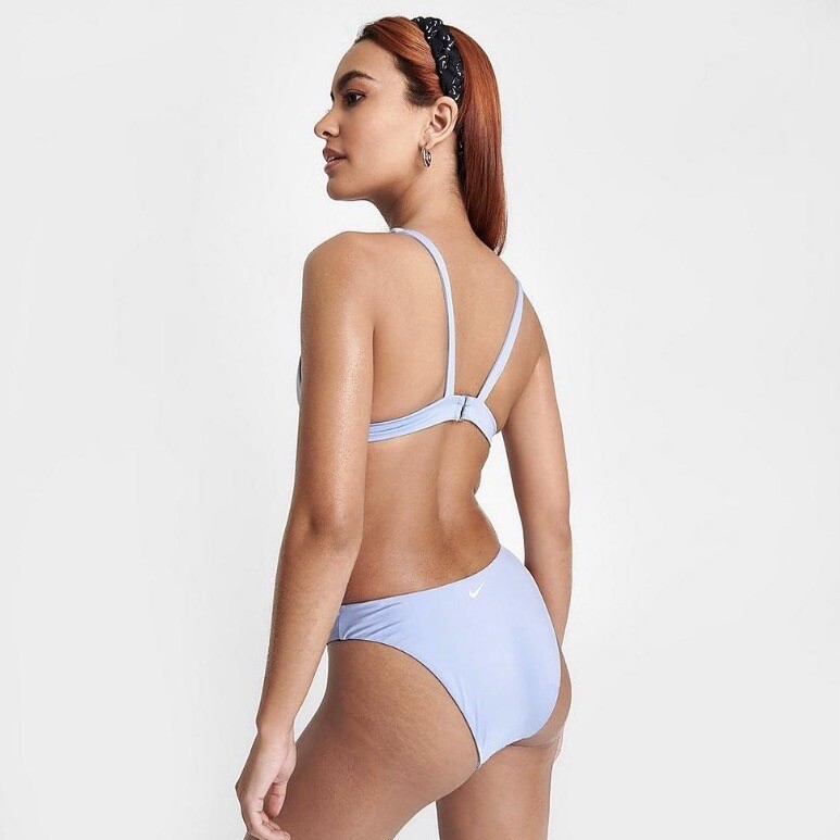 Nike Essentials Swim Bikini Bottoms Women's M Purple Cobalt Bliss Medium