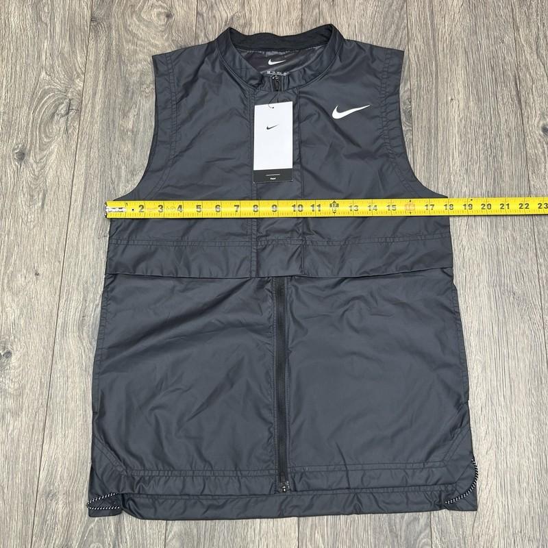 Nike Full Zip Repel Golf Vest Size XS Womens Black Sleeveless $100