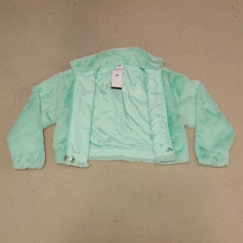 Nike Sportswear Icon Clash Mint Green Womens Full Zip Jacket Multi Sz DV5139-379