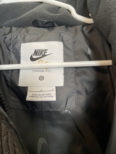 Nike Sportswear Swoosh Puffer PrimaLoft® Women's Therma-FIT Oversized Parka Sz L