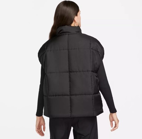 Nike Sportswear Women's L Classic Puffer Therma-FIT Loose Vest Black FB7679-010