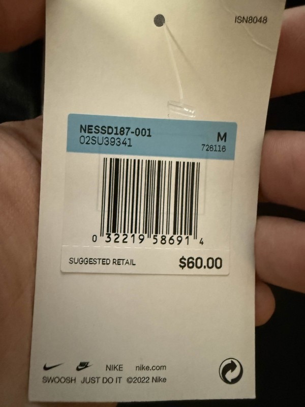 Nike Swim Fusion Logo Tape Women's Large 3" Kickshort Black NESSD187-001