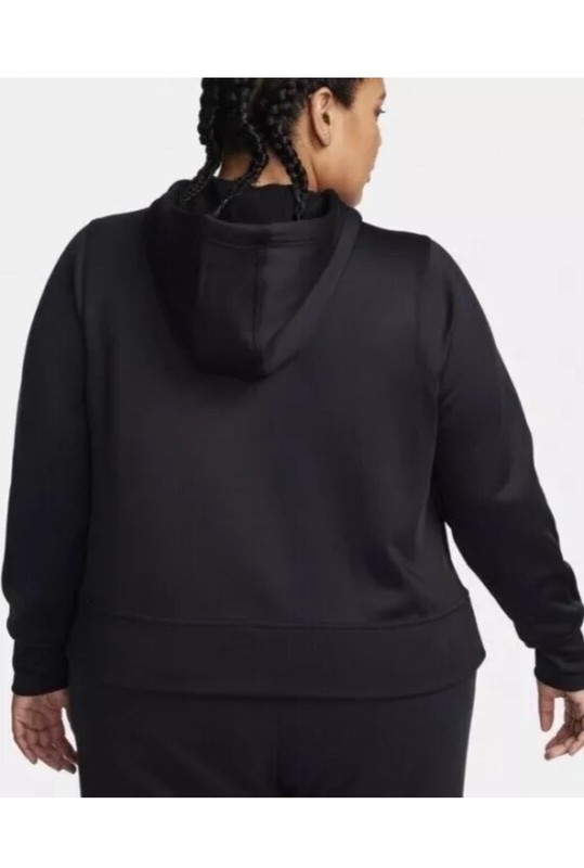 Nike Therma Fit One Full Zip Hoodie Black Plus Size 2X
