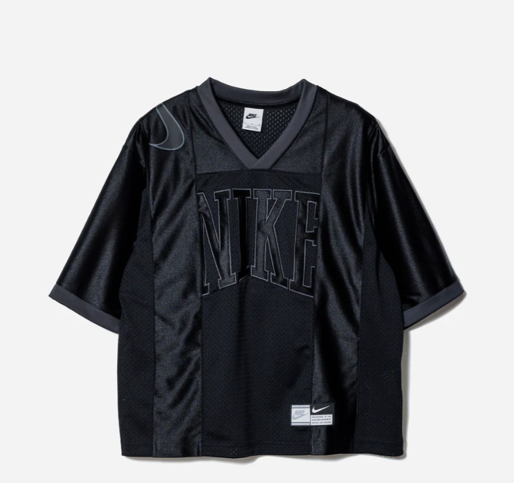 Nike WMNS Sportswear Street Oversized Graphic Jersey Japan Size Black HJ0281-010