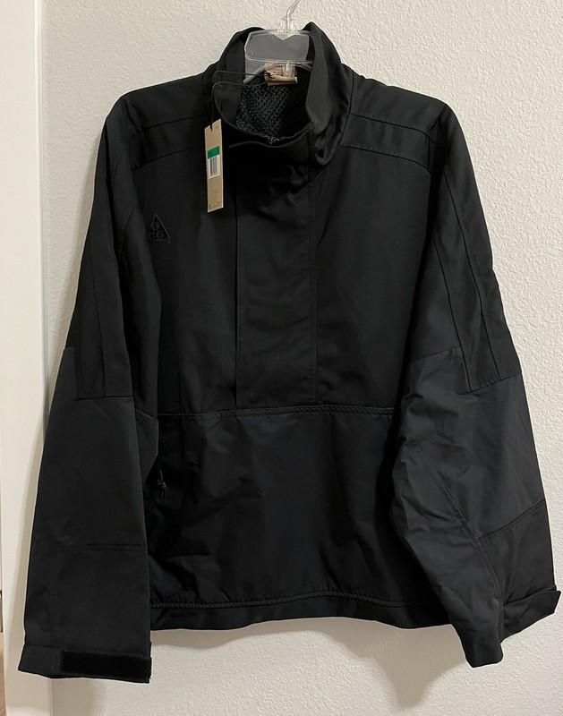 Nike Women's ACG Half Zip Anorak Black Jacket BQ3434-010 $140