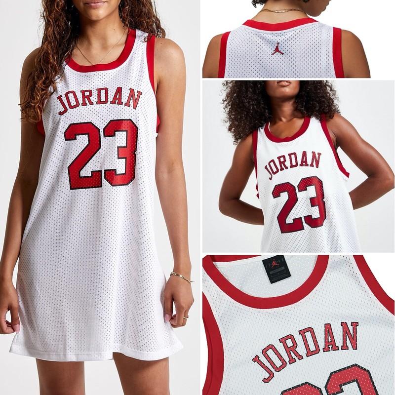 Nike Women's Dress Air Jordan Heritage #23 White DO5029-100 Mesh Size Medium