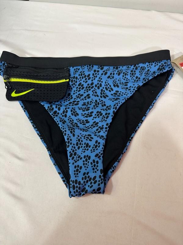 Nike Women’s Party Dots High Waist Bikini Bottoms Size M $50 New