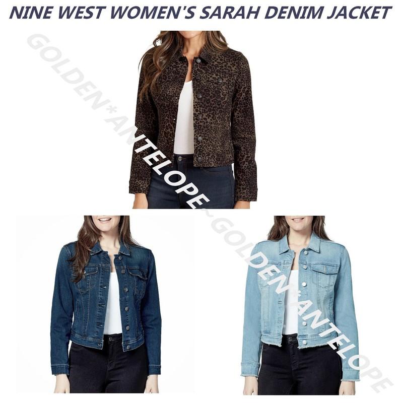 NINE WEST WOMEN'S SARAH DENIM JACKET~SELECT COLOR~SIZE: SMALL~ NEW