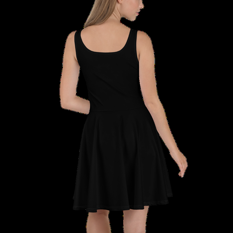 Nirvana Smells Like Teen Spirit Anarchy Cheerleader Inspired Black Dress Costume