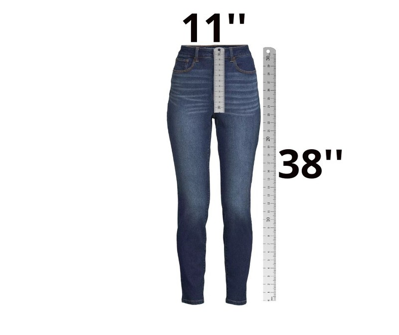No Boundaries Juniors SIZE 5 High Rise Skinny Jeans Color Dark Wash NWT