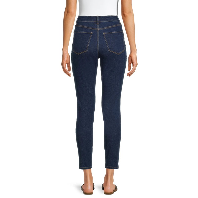 No Boundaries Juniors SIZE 5 High Rise Skinny Jeans Color Dark Wash NWT