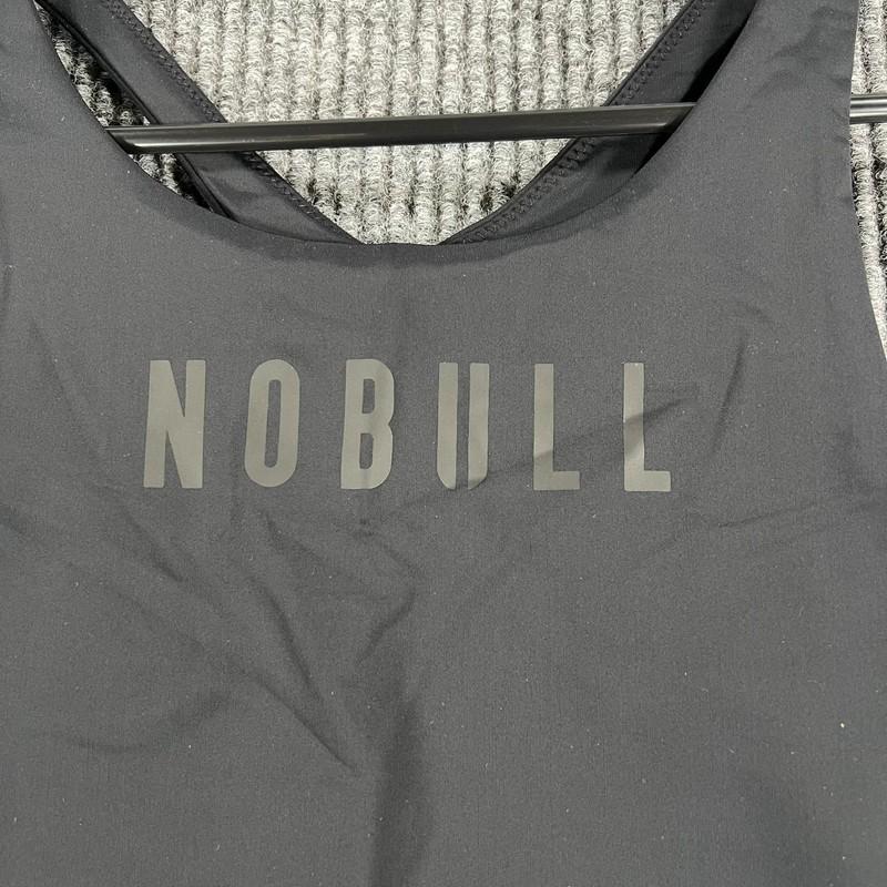 NoBull Swim Suit Womens Size Small Black One Piece Cross Fit Pool Beach New