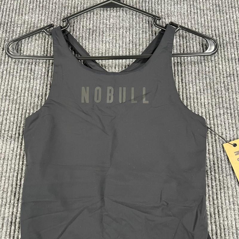 NoBull Swim Suit Womens Size Small Black One Piece Cross Fit Pool Beach New