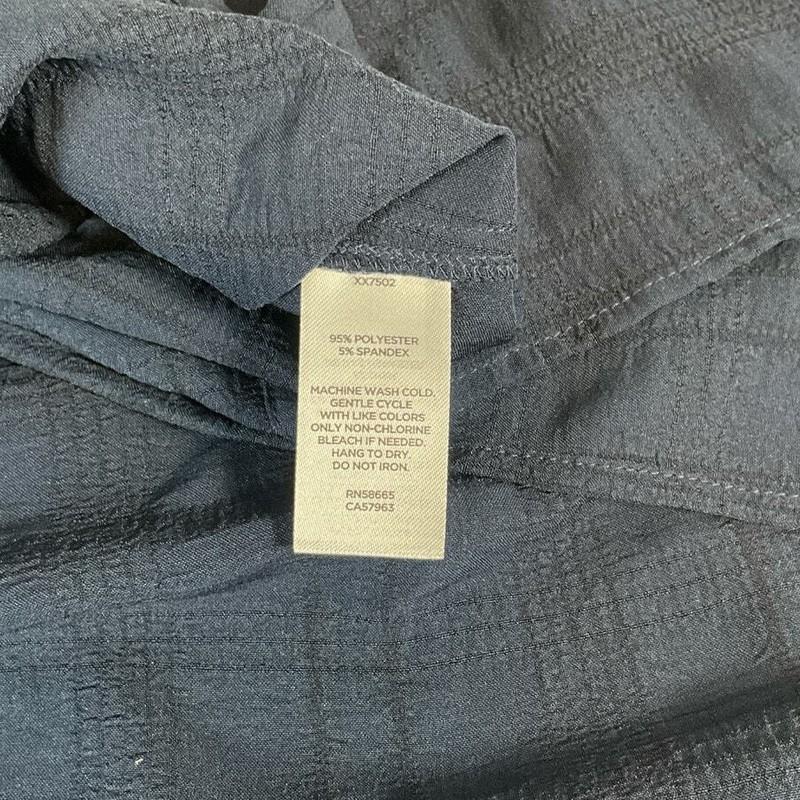 Nordstrom Rack Textured Babydoll Tunic Cover-Up Dress Navy Blue Short Small NWT