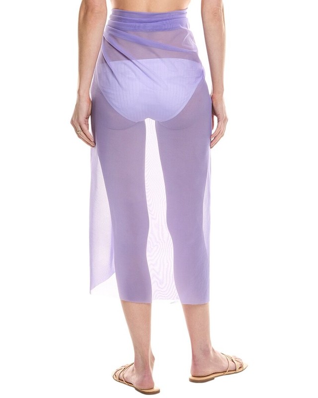 Norma Kamali Ernie Scarf Women's Purple Os