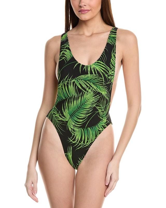Norma Kamali Marissa One-Piece Women's Green Xxs