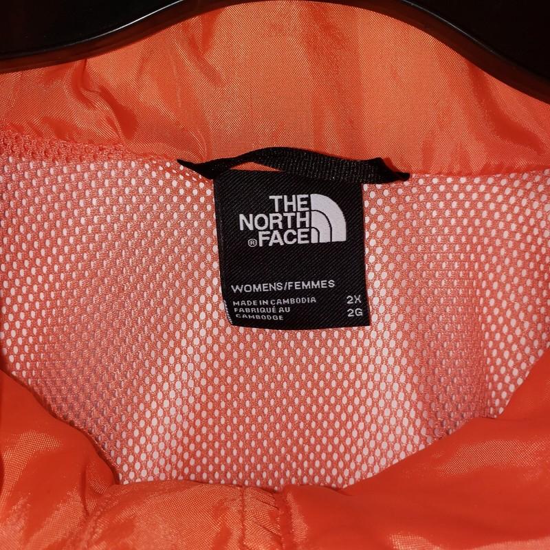 North Face Jacket Womens Plus 2X Antora 2023 Dryvent Wind Rain ORANGE NEW $120