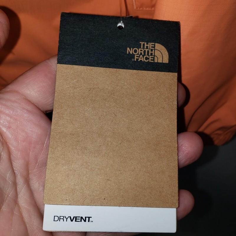 North Face Jacket Womens Plus 2X Antora 2023 Dryvent Wind Rain ORANGE NEW $110