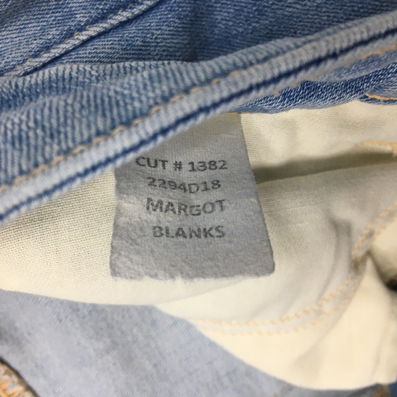 NWOT L'AGENCE Womens Sz 26 Light Wash MARGOT 5 Pocket Logo Hardware Jeans