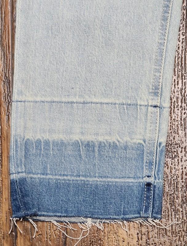NWOT Laure Ralph Lauren Women's Indigo Stone Wash High Rise Ankle Jeans
