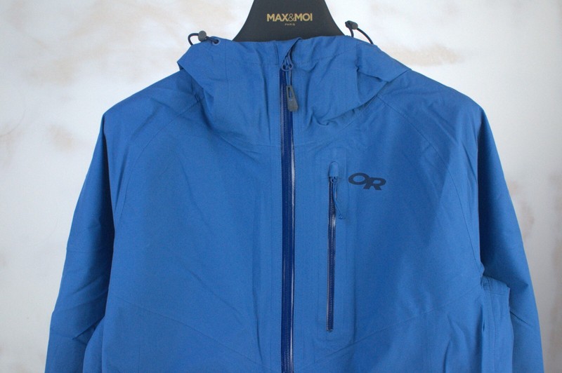 NWOT Outdoor Research Womens Aspire Gore-Tex Jacket Waterproof Chambray Size S