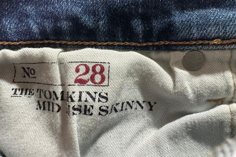 NWOT Polo Ralph Lauren Womens Jeans Blue 26 The Tompkins Mid Rise Skinny Pants