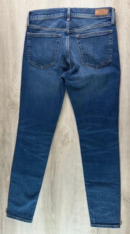 NWOT Polo Ralph Lauren Womens Jeans Blue 26 The Tompkins Mid Rise Skinny Pants