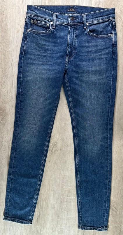 NWOT Polo Ralph Lauren Womens Jeans Blue 26 The Tompkins Mid Rise Skinny Pants