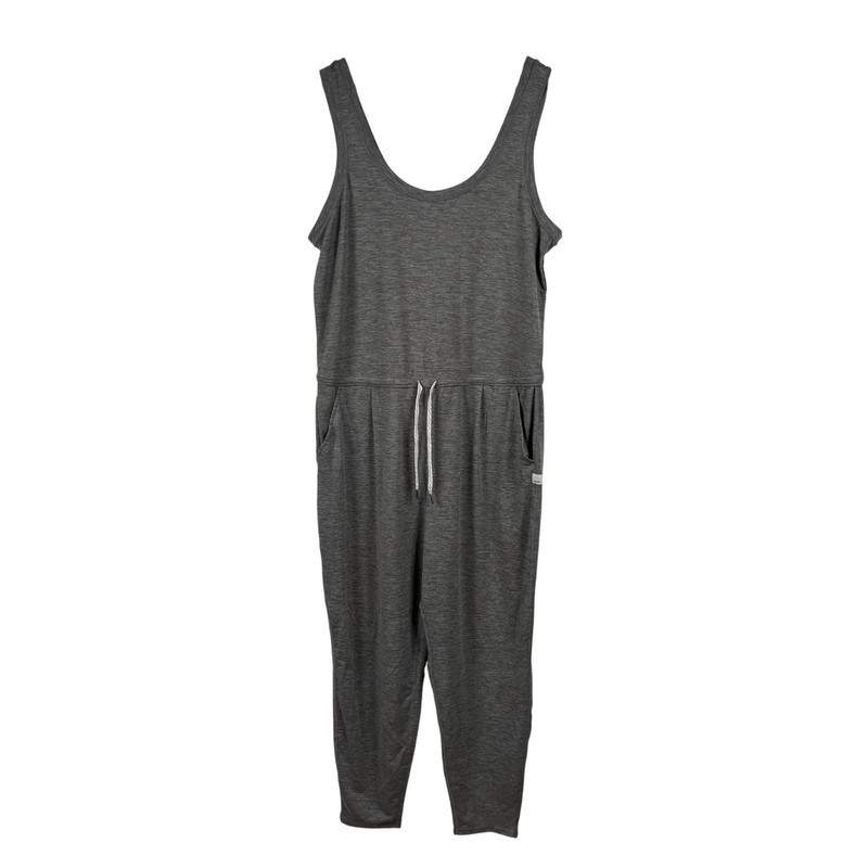 NWOT Vuori Womens Gray One Piece Lux Harem Jumpsuit Sz Large