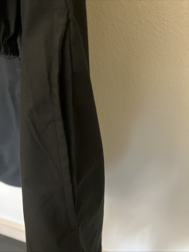 NWT A New Day Size 2 X Black Frt Button 3/4 Sleeves In Seam Pockets Dress