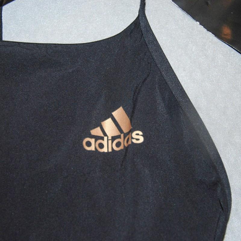 NWT Adidas Womens 28" Adizero Freestyle Closed Back Competition Swimsuit Black