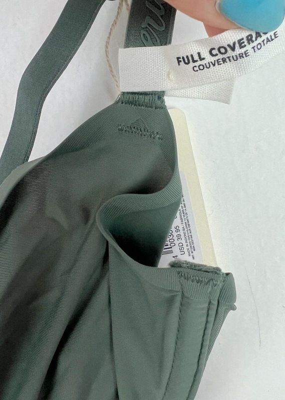 NWT Aerie SMOOTHEZ Unlined Full Coverage Bra Underwire Green Size 34D NEW