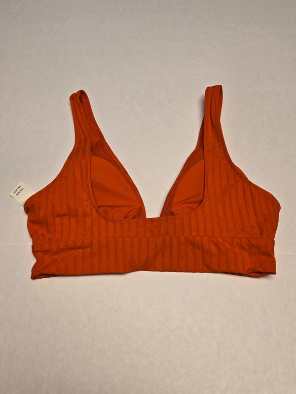 NWT American Eagle Aerie Red Striped Bikini Swim Suit Choose Top Or Bottoms