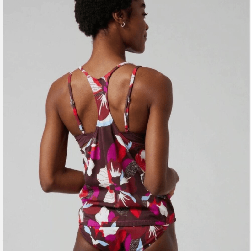 NWT ATHLETA Seascape Bra Cup Tankini Top