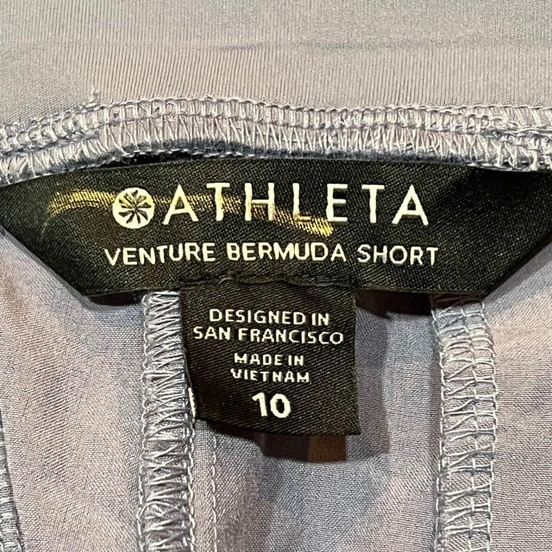 NWT ATHLETA Venture Bermuda Short Sz 10 Light Purple Pleated