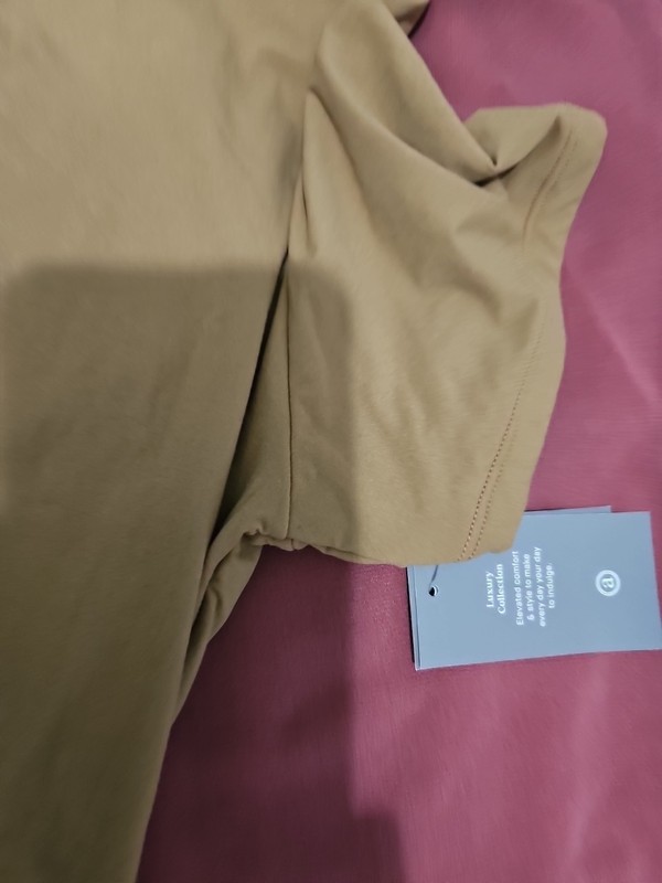 NWT AUDEN Women's Stretch Short Sleeve Bodysuit - Brown Sz Large