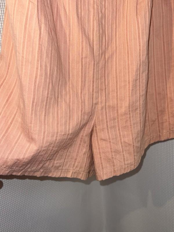 NWT Banyan Tree Puff Sleeve Romper Women's Blush Large V57