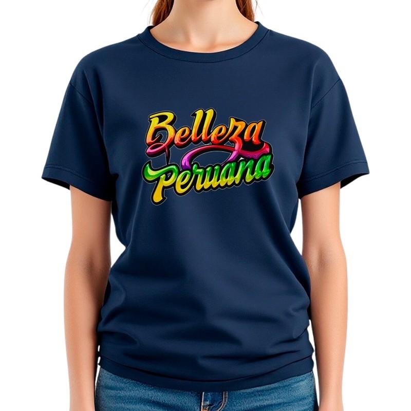 NWT Belleza Peruana Peruvian Peru Chicha Style Women's Short Sleeve T-Shirt