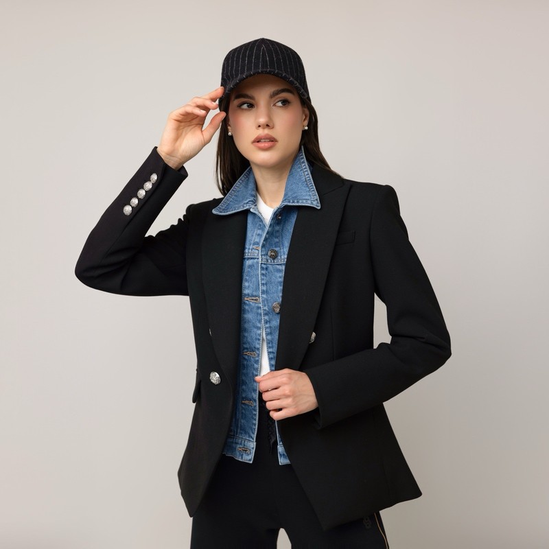 NWT Brunne Denim DICKEY Insert Compatible With VERONICA BEARD Blazers 00–14