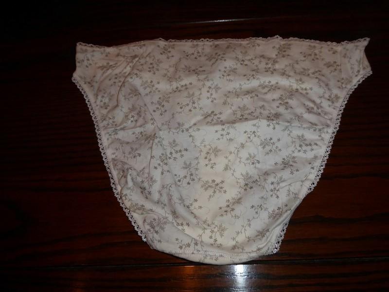 NWT CHARTER CLUB 100% COTTON BIKINI PANTIES ANGEL WHITE FLORAL XXL