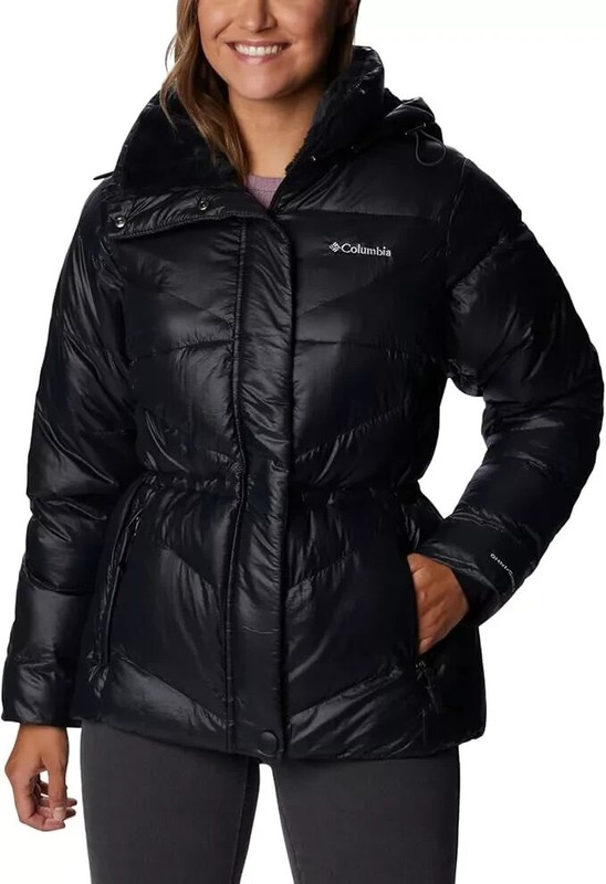NWT Columbia Ladies' Mapleton Pass Jacket Black/Gray/Blue