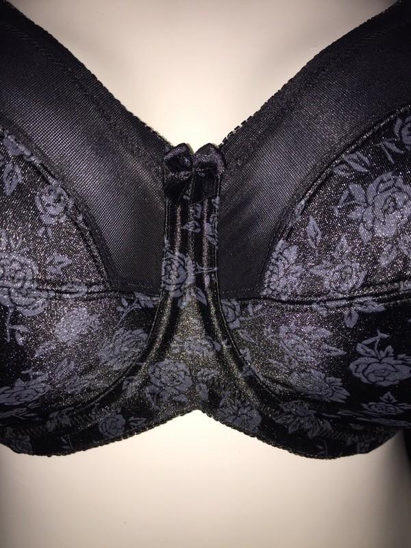 NWT-Cortland/Venus #7101 Wire Floral Jacquard Print Black Nude & White (2025)