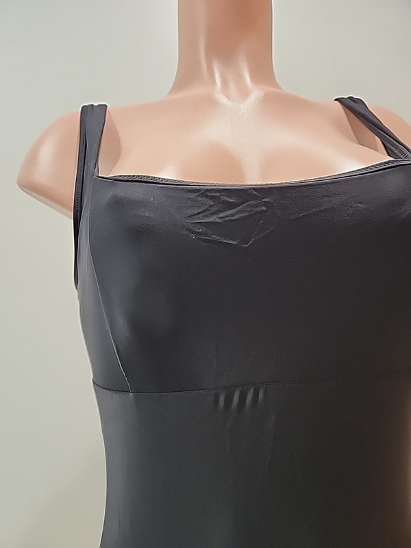 NWT Cupshe Womens One Piece Swimsuit Size Small Black Color
